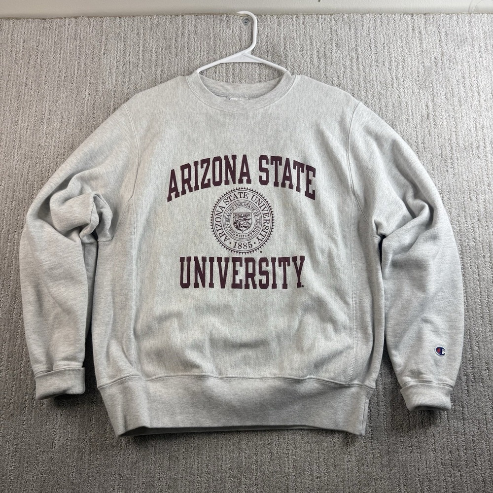 Vintage Arizona State ASU Champion Reverse Weave Crewneck Sweatshirt Sz Small
